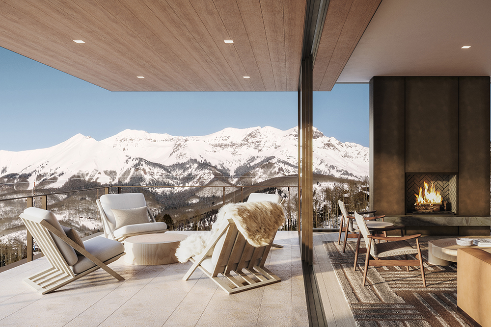 Private Residences - Exterior Terrace